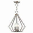 thumbnail image 1 of Modern Contemporary Three Light Chandelier-Brushed Nickel Finish Bailey Street Home 218-Bel-2256012, 1 of 1