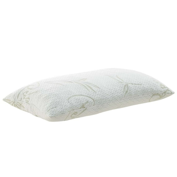 Modern Contemporary Urban Design Bedroom King Size Size Pillow, White, Fabric