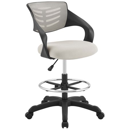 Modern Contemporary Urban Design Home Business Office Furniture Work Desk Chair, Fabric, Grey Gray