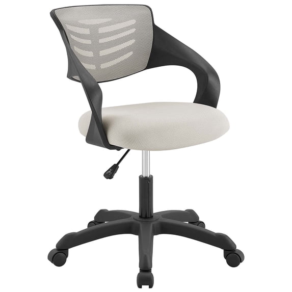 Modern Contemporary Urban Design Home Business Office Furniture Work Desk Chair, Fabric, Grey Gray