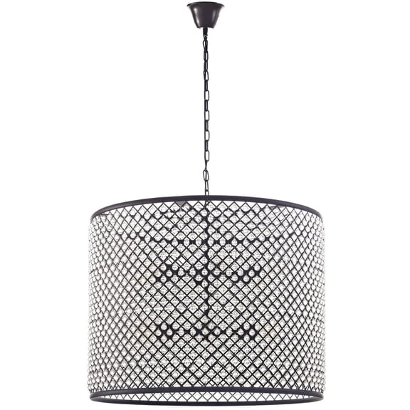 Modern Contemporary Urban Design Industrial Living Room Kitchen Chandelier Ceiling Light, Brown, Metal