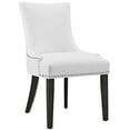 thumbnail image 1 of Modern Contemporary Urban Design Kitchen Room Dining Chair, White, Faux Leather, 1 of 4