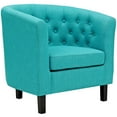 thumbnail image 1 of Modern Contemporary Urban Design Living Lounge Room Armchair, Blue, Fabric, 1 of 5