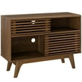 thumbnail image 1 of Modern Contemporary Urban Design Living Room Lounge Club Lobby Media TV Stand Console Table, Wood, Brown, 1 of 4