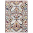 thumbnail image 1 of Modern Contemporary Urban Living Lounge Room Area Rug Runner Floor Carpet, Distressed Vintage Style, Fabric, Antique Orange, 1 of 8