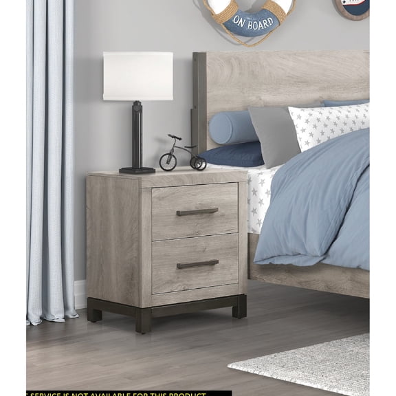 Modern Convenience Design / Bedroom Nightstand / Premium Wood Material