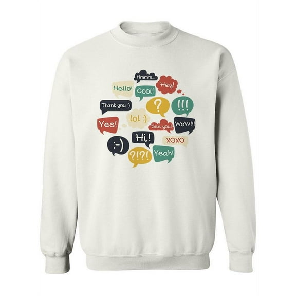 Modern Conversations Sweatshirt Women -Image by Shutterstock, Female Large