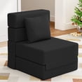 thumbnail image 1 of Modern Convertible Folding Sectional Sofa Fabric Corduroy Single, 1 of 8