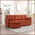 thumbnail image 1 of Modern Corduroy Modular L-Shaped Sofa with Reversible Chaise & Storage for Living Room, 1 of 26