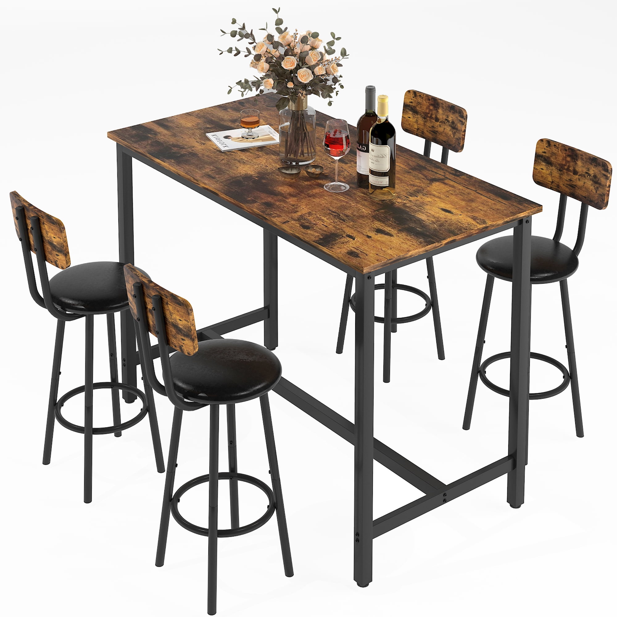5 piece pub table set walmart hotsell