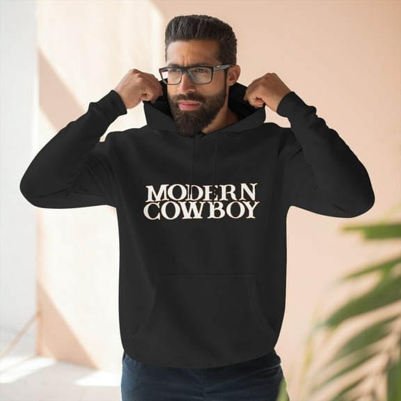Modern Cowboy Premium Pullover Hoodie