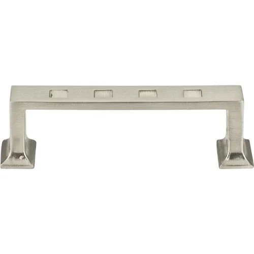 Modern Craftsman 3" Center To Center Bar Pull Brushed Nickel
