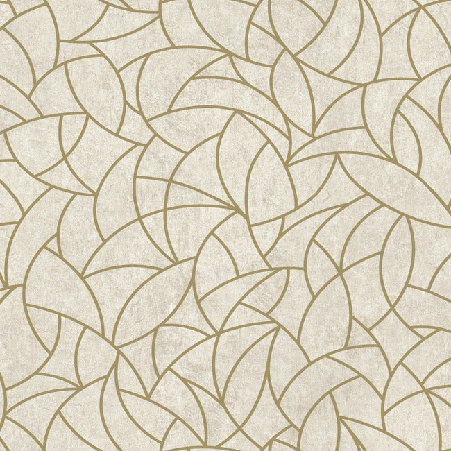 Modern Crescent Moon Peel & Stick Wallpaper