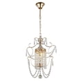 thumbnail image 1 of Modern Crystal Chandelier Glass LED Ceiling Light Fixture Hanging Pendant Lamp, 1 of 12