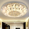 thumbnail image 1 of Modern Crystal Chandelier Luxury Flush Mount Ceiling Lamp Pendant Modern Luxury Crystal Ceiling Light LED Chandelier Pendant Light &Remote Control Crystal Light LED Ceiling Chandelier, 1 of 12