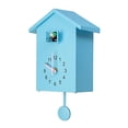 thumbnail image 1 of Modern Cuckoo Wall Clock Fashion Creative Pendulum Clocks Bird House Battery Powered Cuckoo Wall Clock, 1 of 8