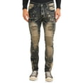 thumbnail image 1 of Modern Culture Men's Slim Stretch Moto Dublin Jean, 1 of 4