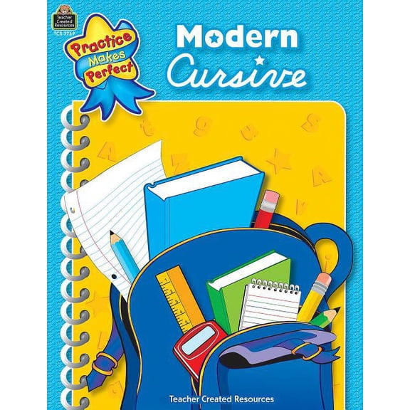 Modern Cursive (Paperback) by Teacher Created Resources