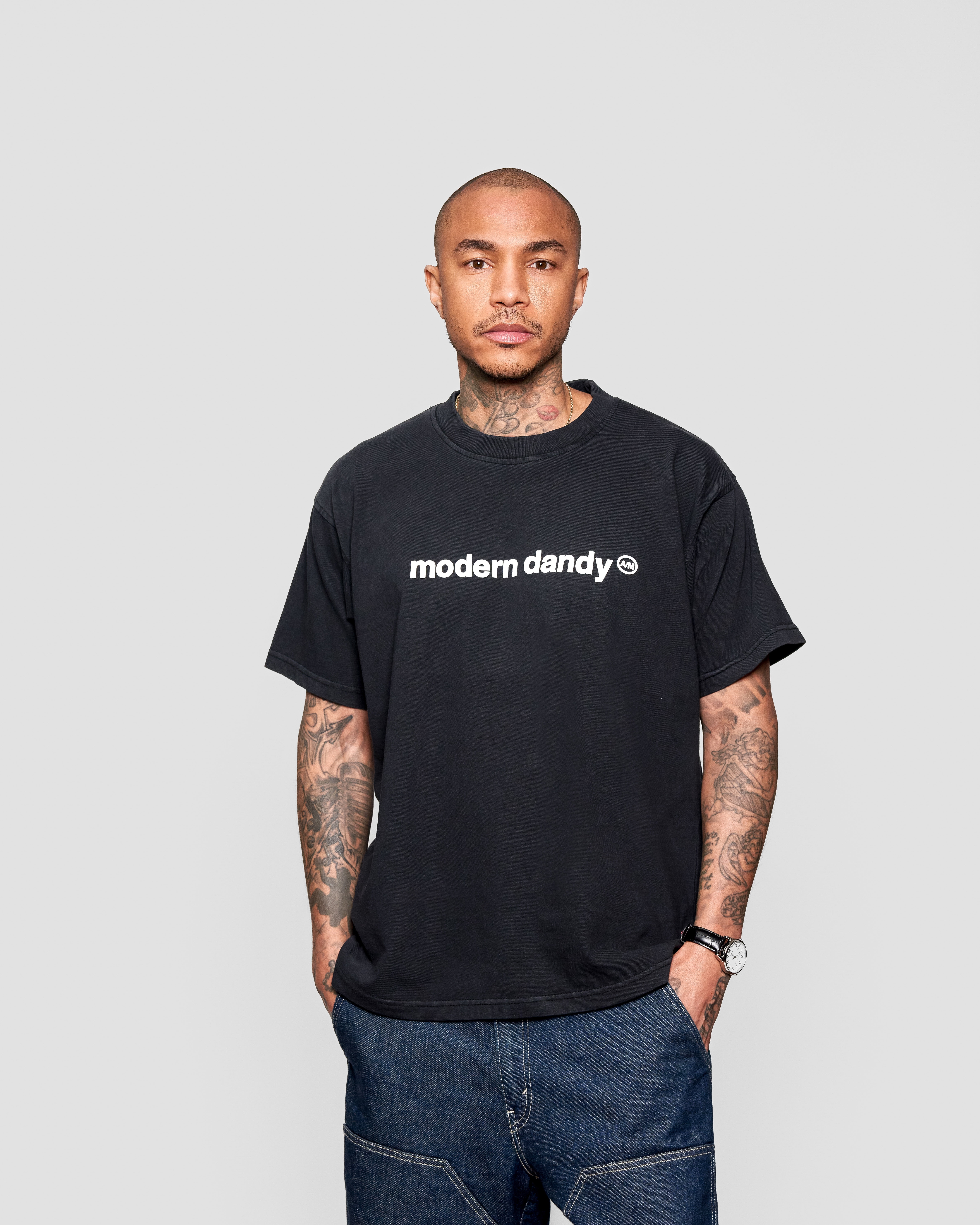 Modern Dandy Graphic Tee Shirt, Men's Sizes XS-3XL
