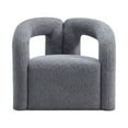 thumbnail image 1 of Manhattan Comfort Darian Solid Wood Frame Accent Chair in Gray, 1 of 7