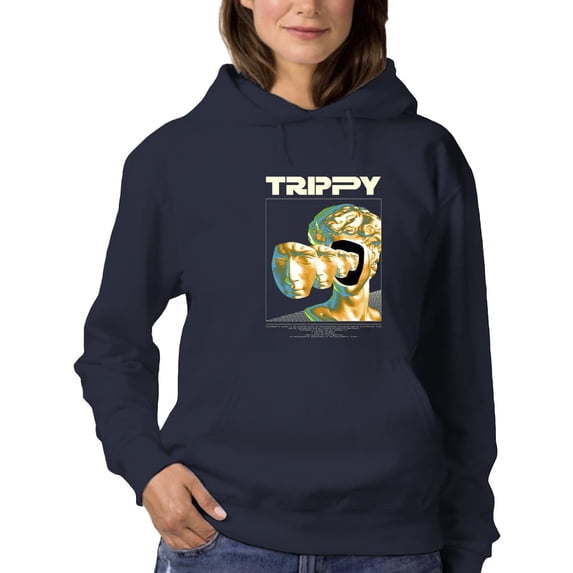 Modern Davidtechno Style Hoodie Women -Image by Shutterstock, Female Medium
