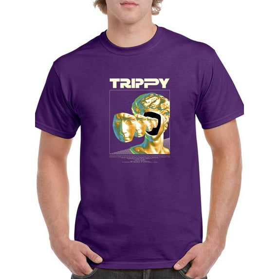 Modern Davidtechno Style T-Shirt Men -Image by Shutterstock, Male 3X-Large