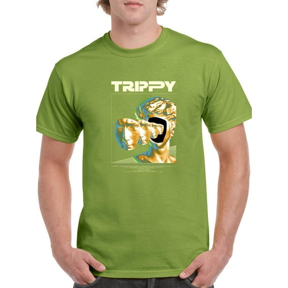 Modern Davidtechno Style T-Shirt Men -Image by Shutterstock, Male XX-Large