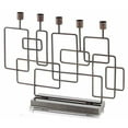 thumbnail image 1 of Modern Day Accents Squares & Rectangles Sculpture Candleholder, 1 of 2