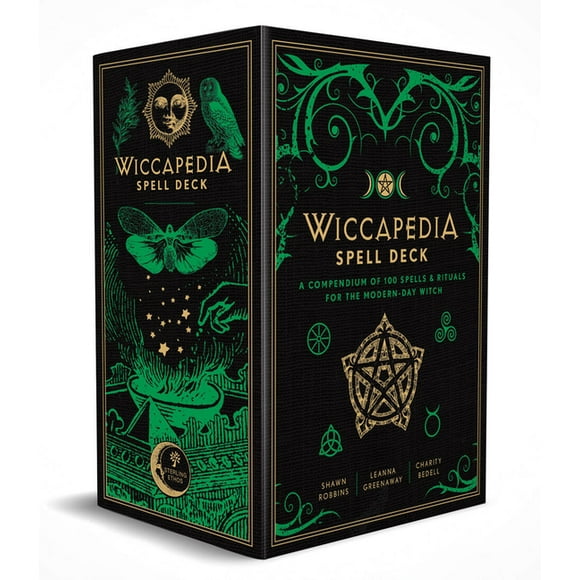 Modern-Day Witch The Wiccapedia Spell Deck: A Compendium of 100 Spells & Rituals for the Modern-Day Witch, Book 9, (Hardcover)