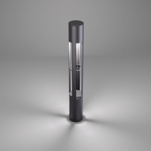 Modern Decorative Aluminium Outdoor Bollard Light for Landscape Garden Pathway FoneLight AKA060-CU100