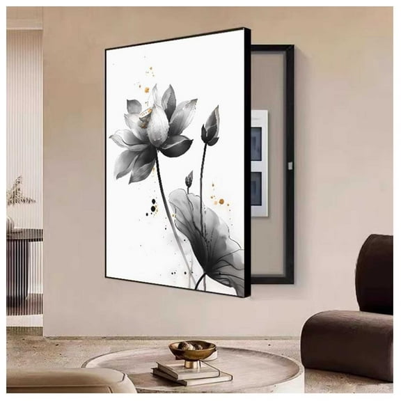 Modern Decorative Cover Box,Electrical Panel Cover Frame,Decorative Paintings Blocking Walls for DIY Hotel Wall Decoration