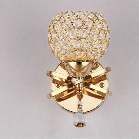 Modern Decorative wall of , Bedside Wall Lamp Sconce for diy Decor with E26/E27 Socket Bulb NOT Included - Golden