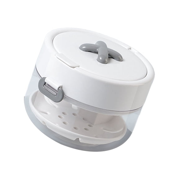 Modern Denture Hygiene Organizers With Multiple Tiers Drying Systems Portable Storage Solution for Home Offices Travel