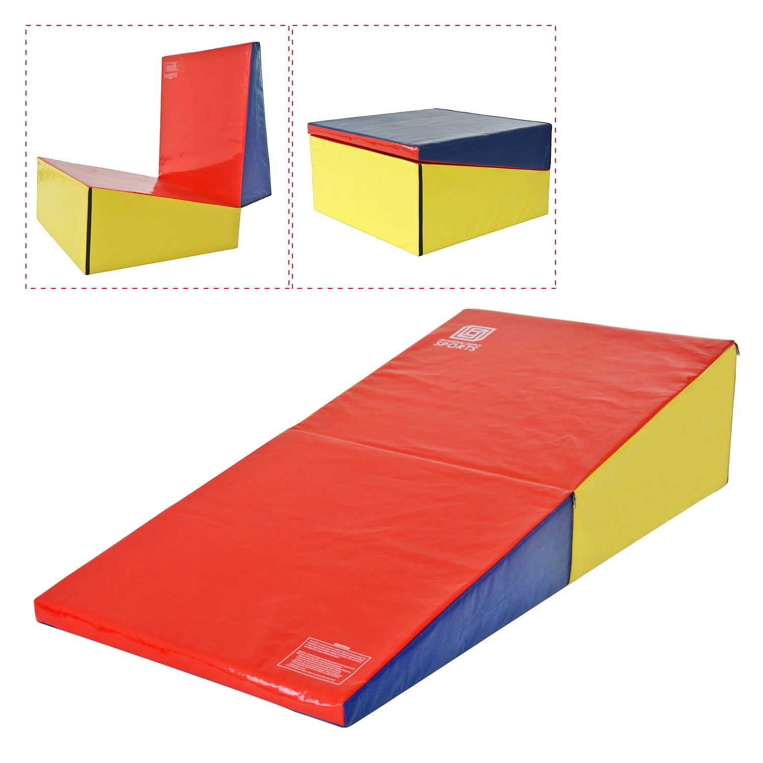 Modern-Depo Gymnastics Wedge Mats Folding for Home | 60