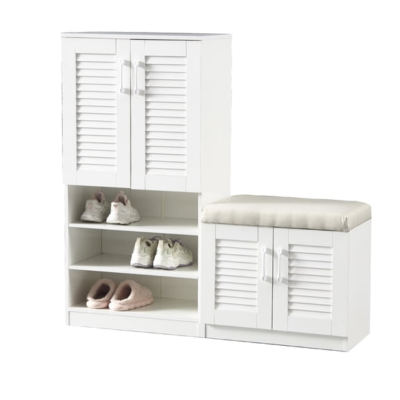 Modern Design Concept - Breathable Louvered Door for Freshness - Entryway and Hallway - Safety Design