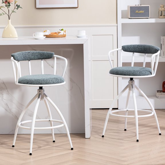 Modern Design / For Office Work / Comfortable Blue - Green Stools