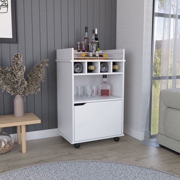 Modern Design - Shelves for Quick Access - Primary Living Space - Compact but Spacious