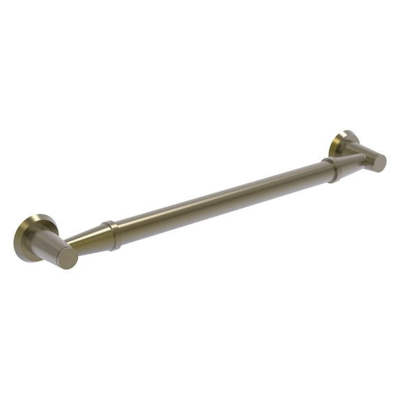 Modern Design Smooth Grab Bar - Antique Brass / 32 Inch