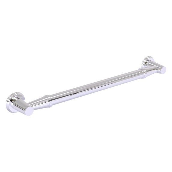 Modern Design Smooth Grab Bar - Polished Chrome / 16 Inch