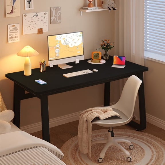 Modern Desk Computer Table Simple Style Office Writing Desk Industrial Office Table, Sturdy PC Laptop Table for Home Office