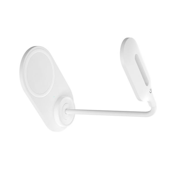 Modern Desk Light With Wireless Charging Station Eye Protections Design Lamp 3 Color Temperatures ABS for Home Office
