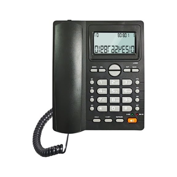 Modern Desk Telephone With Caller Display Feature And Lightweight Construction For Work Desk Phone