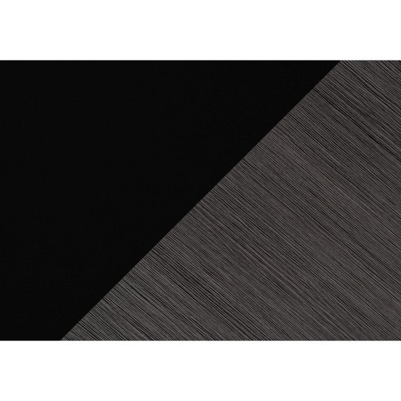 Modern Desk for Home Office | Great for Laptop Writing and Studying | Wood-Look Laminate with Black Metal | Two Drawers for File Storage