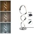 thumbnail image 1 of Modern Desktop Corded Bedside Lamp, LED Table Lamp for Bedroom Spiral Table Lamp, 1 of 12
