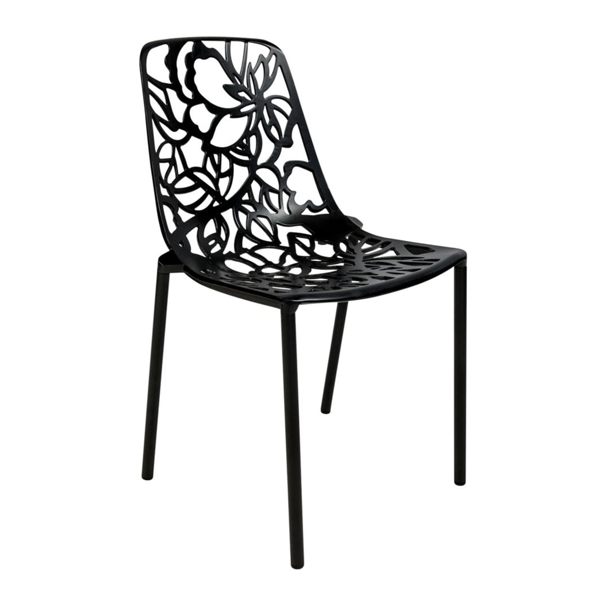 Devon 22" Aluminum Modern Indoor/Outdoor Accent Chair
