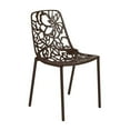 thumbnail image 1 of Modern Devon Aluminum Chair - Brown, 1 of 7