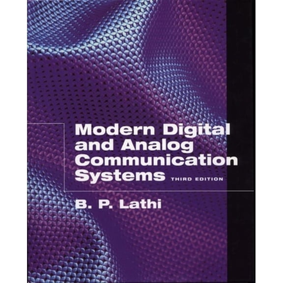 Pre-Owned Modern Digital and Analog Communication Systems (The ^AOxford Series in Electrical and Computer Engineering) (Hardcover) 0195110099 9780195110098