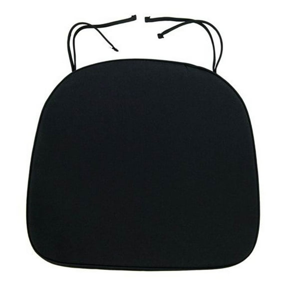 Modern Dining Chair Cushion Pads - Black