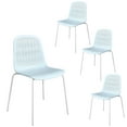 thumbnail image 1 of Modern Dining Chairs with Hollow Back，Dining Chairs Set of 4, Farmhouse Dining Chairs for Living Room Kitchen, 1 of 6