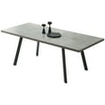 thumbnail image 1 of Modern Dining Table, Kitchen Table Set for 4-6 People Rectangular Wood Dining Table, 1 of 5